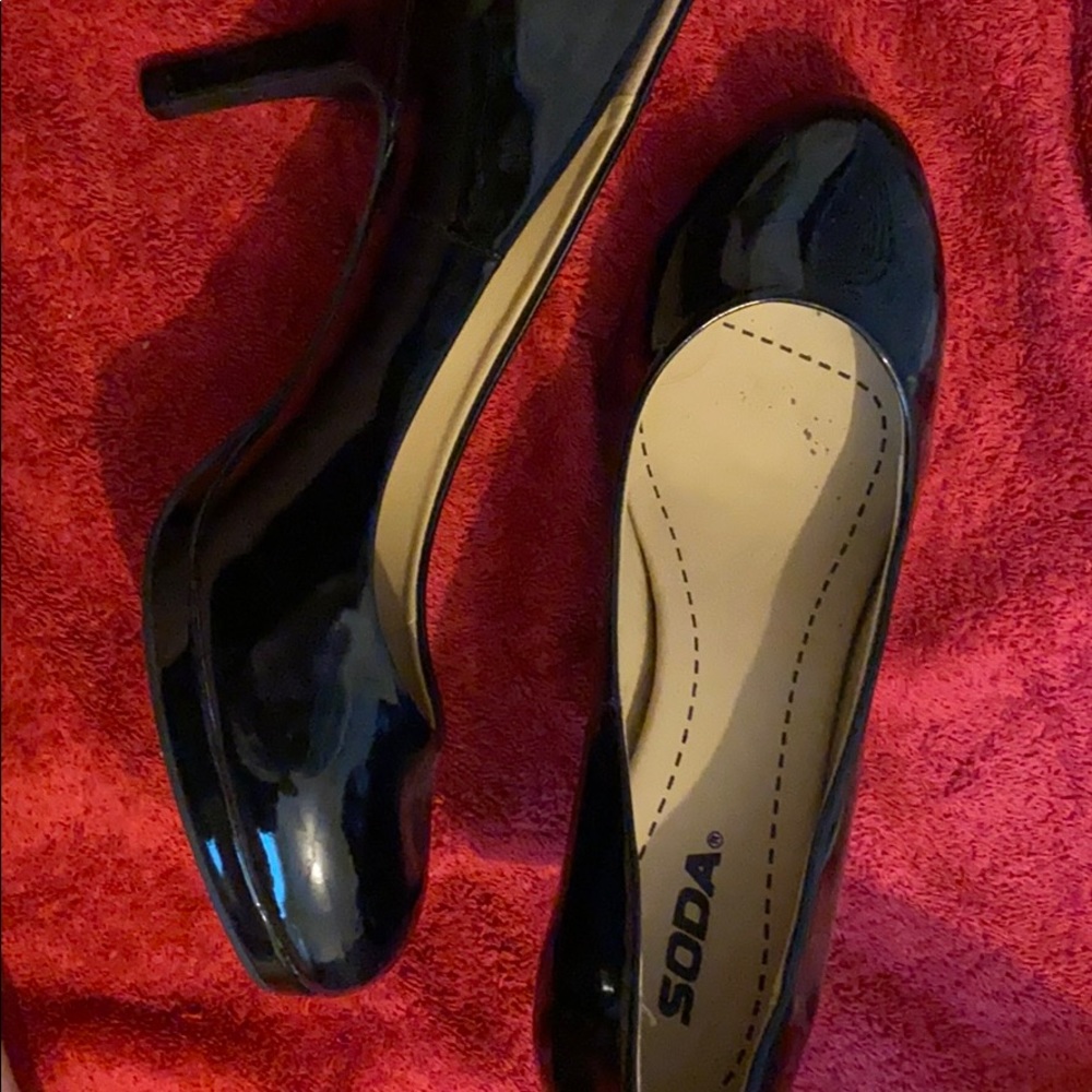 Black heels